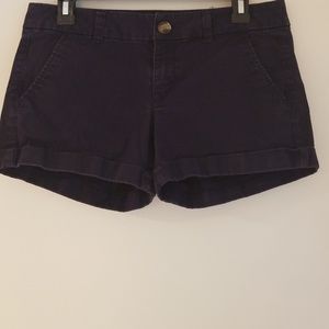 Navy Blue Midi Shorts by American Eagle Outfitters